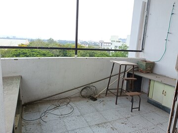 Balcony in 3 BHK Apartment at Kumar Aangan, Yerawada – for Rent