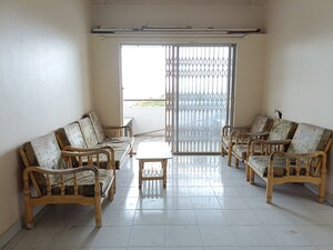 Living Room in 3 BHK Apartment at Kumar Aangan, Yerawada – for Rent