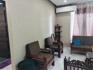 Living Room in 3 BHK Apartment at Riverdale Hazelwood Residences, High Ground – for Sale