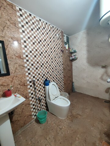 Bathroom in 3 BHK Apartment at Kuteer Arcade, Koramangala – for Rent