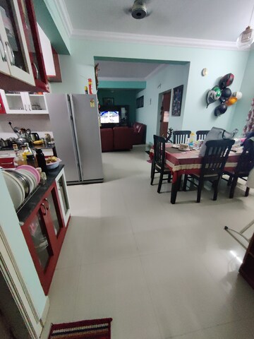 Living Room in 3 BHK Apartment at Kuteer Arcade, Koramangala – for Rent