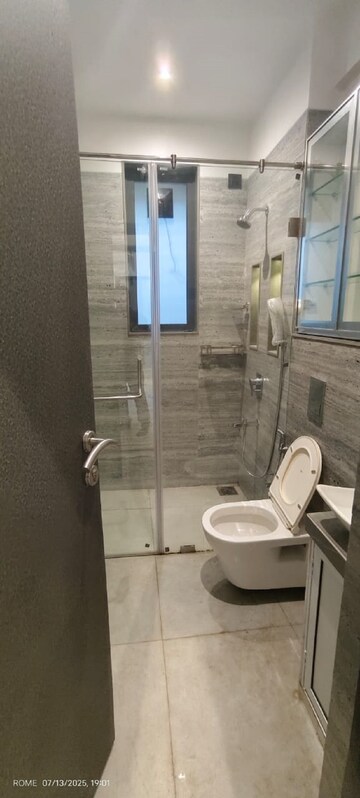 Bathroom in 2 BHK Apartment at Khar West – for Rent