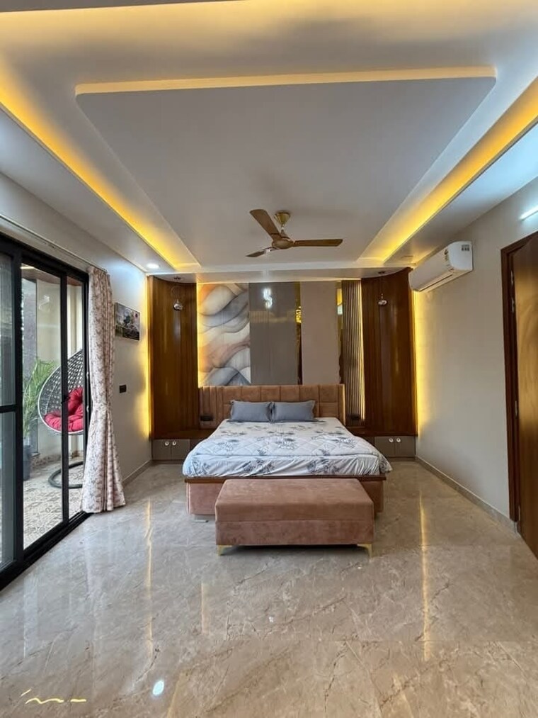 Bedroom, igi airport area 3 Bedroom 1000 Sq.Ft. Apartment In Igi Airport Area Delhi 8953772