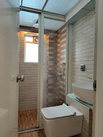 Bathroom in 2 BHK Apartment at Bandra West – for Rent