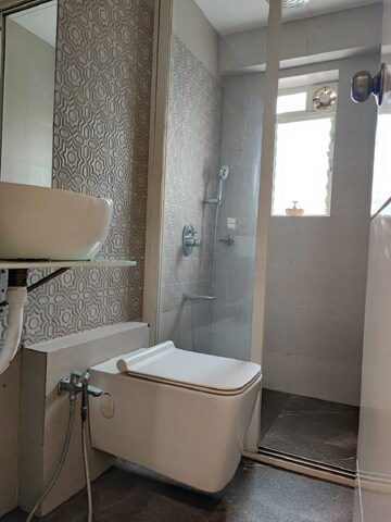 Bathroom in 2 BHK Apartment at Bandra West – for Rent