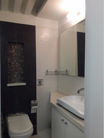 Bathroom in 2 BHK Apartment at Khar West – for Rent