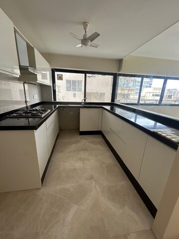 Kitchen in 3 BHK Apartment at Khar West – for Rent