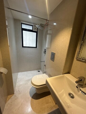 Bathroom in 3 BHK Apartment at Khar West – for Rent