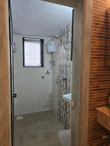 Bathroom in 1 BHK Apartment at Bandra West – for Rent