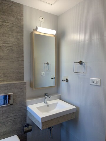 Bathroom in 3 BHK Apartment at Mantri Pinnacle, Hulimavu – for Rent