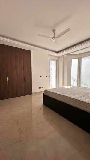 Bedroom in 4 BHK Builder Floor at Anand Niketan – for Sale