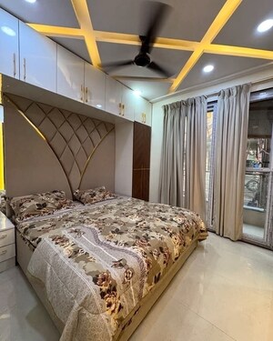 Bedroom in 2 BHK Builder Floor at Mahavir Enclave 1 – for Sale