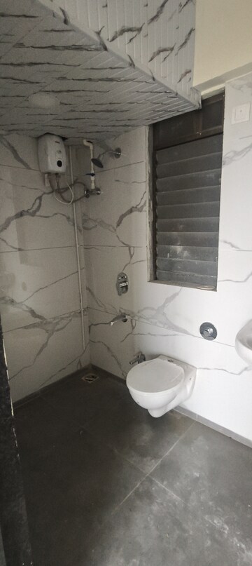 Bathroom in 1 BHK Apartment at Raunak City, Kalyan West – for Rent