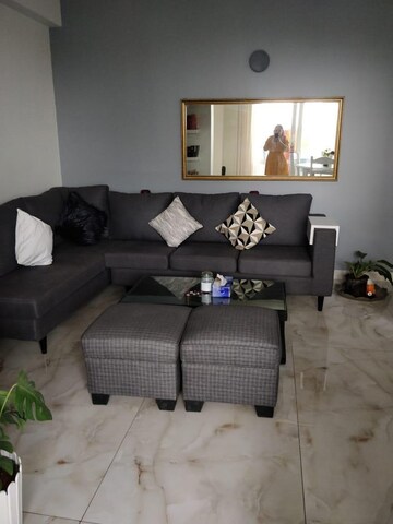 Living Room in 2 BHK Apartment at DLF Silver Oaks, Sector 26 – for Rent
