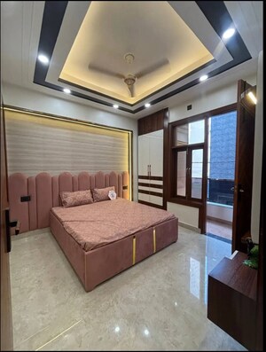 Bedroom in 3.5 BHK Builder Floor at Dawas Apartments, Sector 20 Dwarka – for Sale