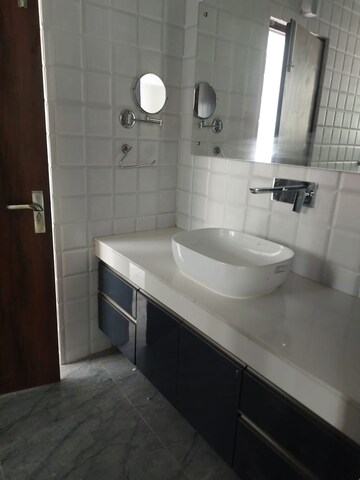 Bathroom in 4 BHK Builder Floor at Maharani Bagh – for Rent