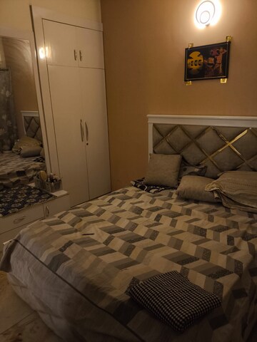 Bedroom in 2 BHK Apartment at Gaur Atulyam, Omicron I Greater Noida – for Rent