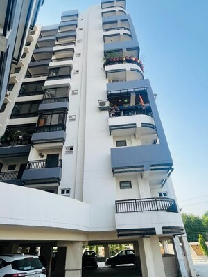 3 BHK Apartment – Exterior View View at Ratan Galaxy, Vrindavan Yojna - for Sale