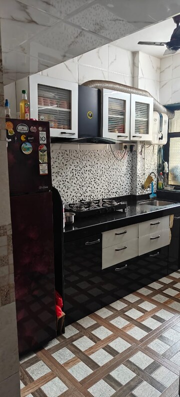 Kitchen in 1 BHK Apartment at Sai Sagar Apartment, Kalwa – for Sale