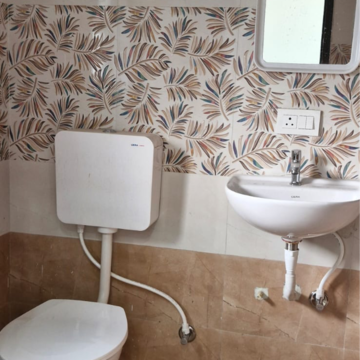 Bathroom in 3 BHK Builder Floor at Kondapur – for Rent