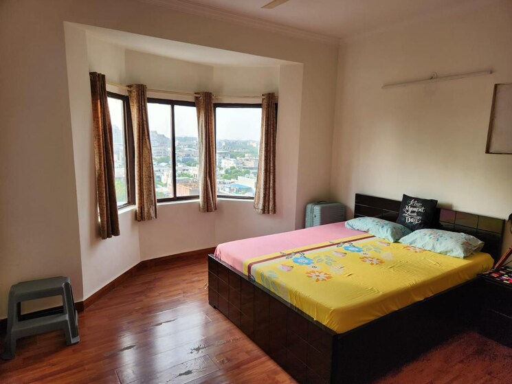 Bedroom, unitech-palms 3 Bedroom 1634 Sq.Ft. Apartment In South City 1 Gurgaon 8954048