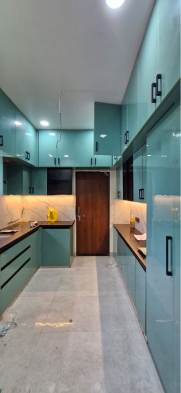 Kitchen in 3 BHK Builder Floor at Kondapur – for Rent