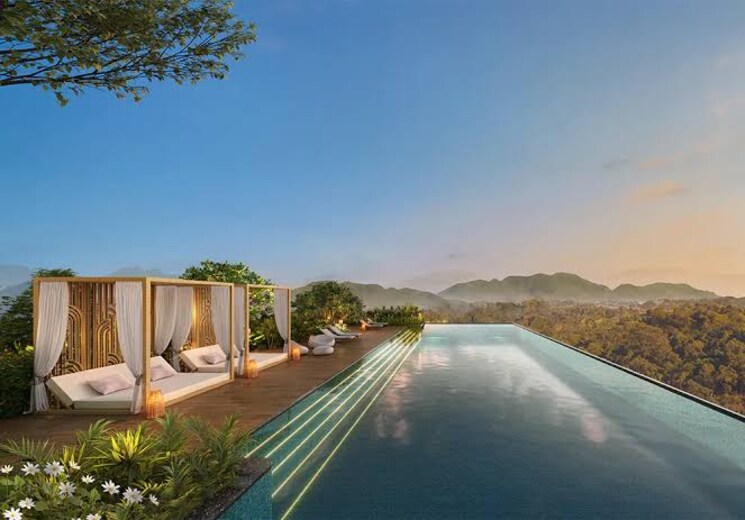 Swimming Pool, lodha-kolshet 3 Bedroom 1343 Sq.Ft. Apartment In Kolshet Road Thane 8954055