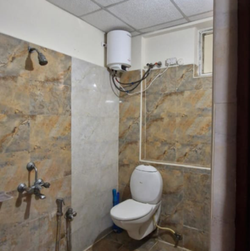 Bathroom in 3 BHK Builder Floor at Kondapur – for Rent