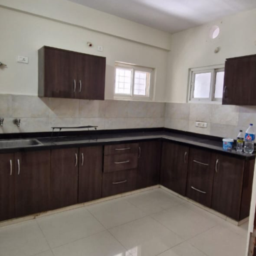 Kitchen in 3 BHK Builder Floor at Kondapur – for Rent
