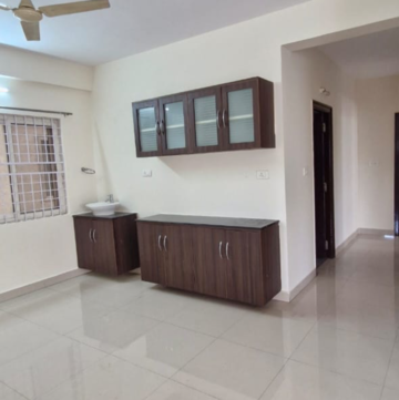 Kitchen in 3 BHK Builder Floor at Kondapur – for Rent