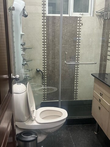 Bathroom in 3 BHK Builder Floor at Uday Park – for Rent