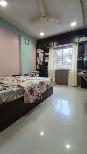 Bedroom in 2 BHK Builder Floor at Dugad Shriniwas Sankul, Katraj – for Sale