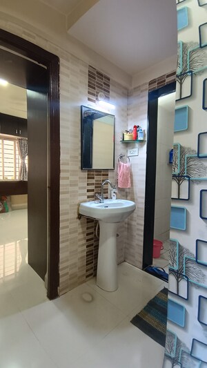 Bathroom in 2 BHK Builder Floor at Dugad Shriniwas Sankul, Katraj – for Sale