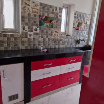Kitchen in 2 BHK Builder Floor at Kondapur – for Rent