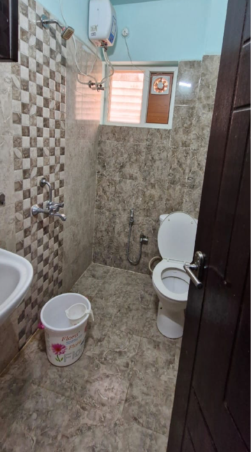 Bathroom in 2 BHK Builder Floor at Kondapur – for Rent