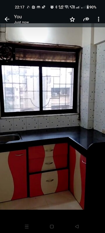 Kitchen in 1 BHK Apartment at Chembur Sindhoo CHS, Tilak Nagar – for Rent