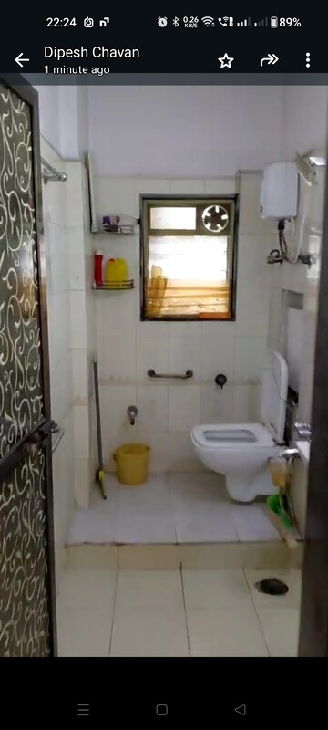 Bathroom in 2 BHK Apartment at Hanuman Chaya CHS, Tilak Nagar – for Rent
