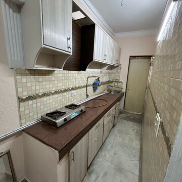 Kitchen in 2 BHK Builder Floor at Lajpat Nagar I – for Rent