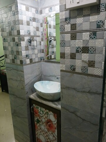 Bathroom in 1 BHK Apartment at Mhada Bombay Dyeing Mill, Wadala – for Rent
