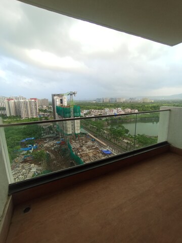 Balcony in 3 BHK Apartment at Lodha Palava Serenity A, Dombivli East – for Rent