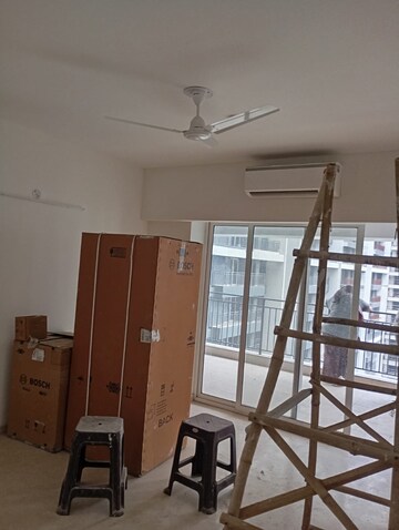 Living Room in 4 BHK Apartment at Godrej Woods, Sector 43 – for Rent