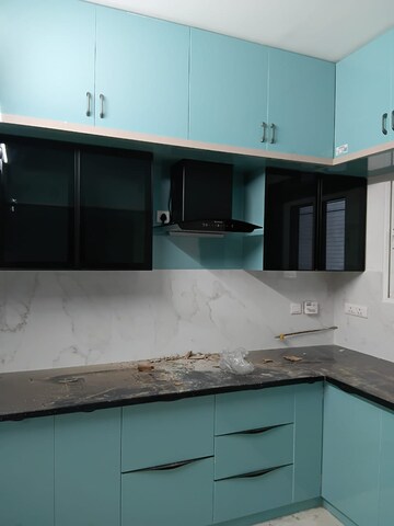 Kitchen in 3 BHK Apartment at Rajapushpa Provincia, Narsingi – for Rent