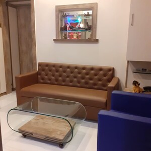 Living Room in 4 BHK Apartment at Walkeshwar – for Sale