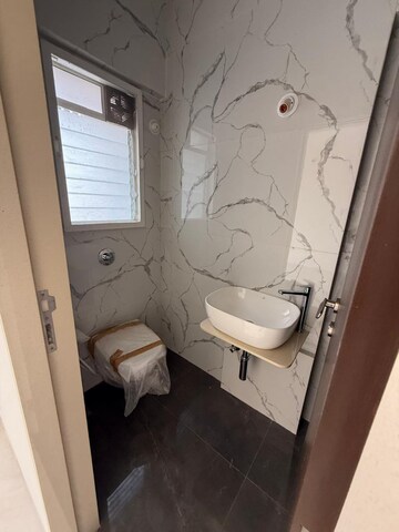 Bathroom in 1 BHK Apartment at Oxford Navrang Crystal, Goregaon West – for Rent