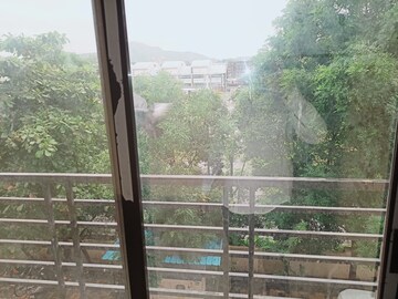 Balcony in 1 BHK Apartment at Dreams Nirman, Nalasopara West – for Rent