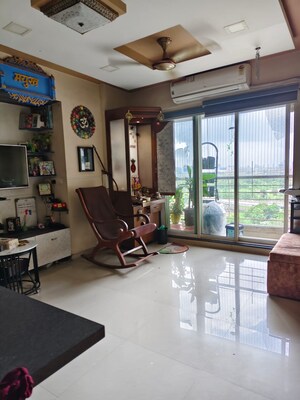 Living Room in 2 BHK Apartment at Dreams Kaveri Heights, Kalwa – for Sale