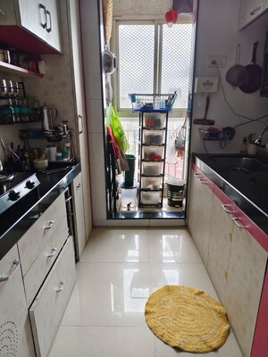 Kitchen in 2 BHK Apartment at Dreams Kaveri Heights, Kalwa – for Sale