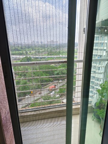 Balcony in 2 BHK Apartment at Dreams Kaveri Heights, Kalwa – for Sale