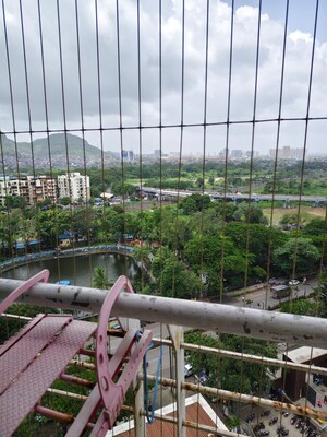 Balcony in 2 BHK Apartment at Dreams Kaveri Heights, Kalwa – for Sale
