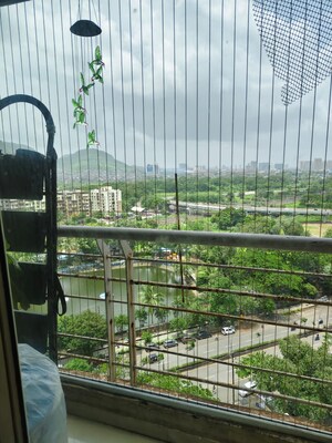 Balcony in 2 BHK Apartment at Dreams Kaveri Heights, Kalwa – for Sale